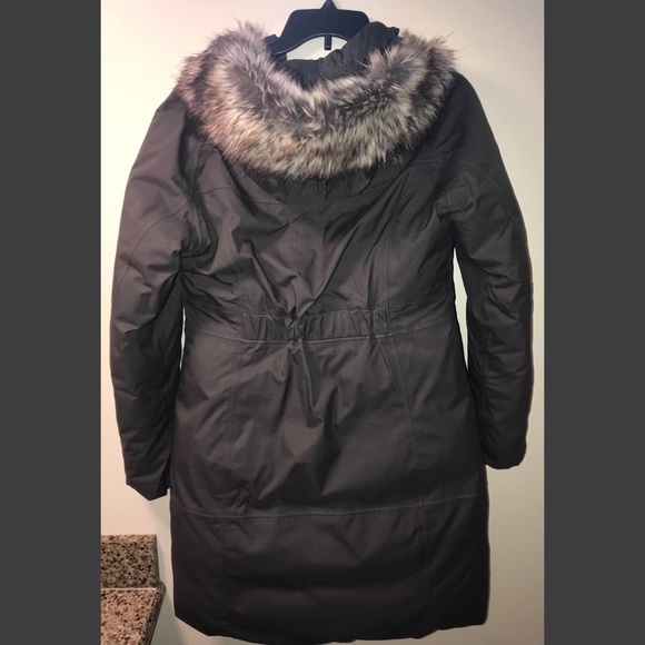 the north face women's arctic parka ii black
